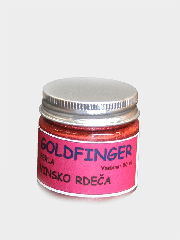 Goldfinger Perla, vinsko rdeca 50 ml