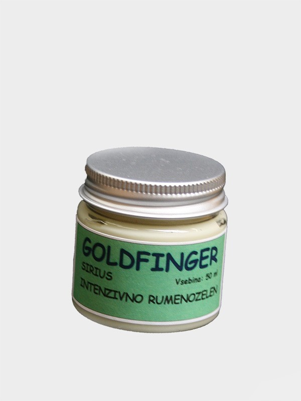 Goldfinger Sirius, intenzivno rumenozelen 50 ml
