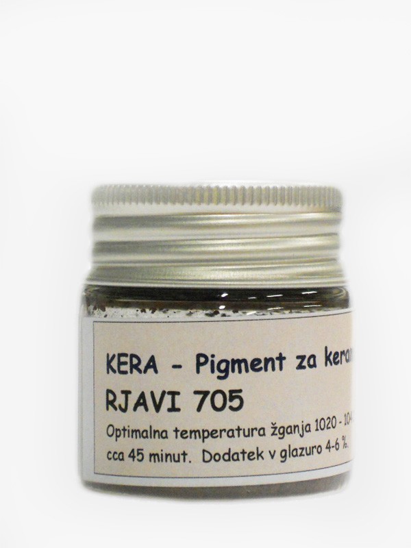 KERA Underglaze pigment RED BROWN 705 30 g