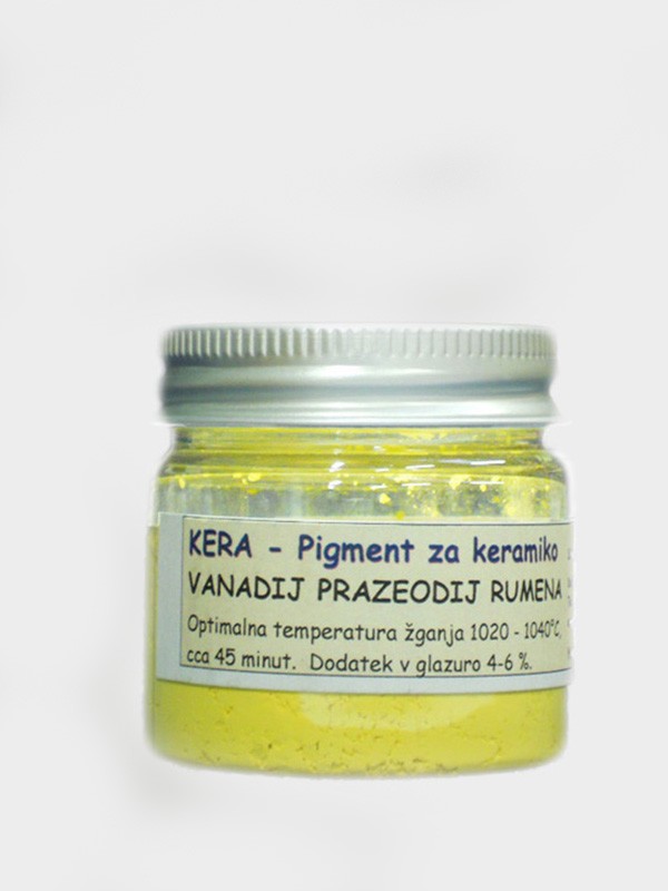 KERA - pigment vanadij prazeodij rumen 162      30g
