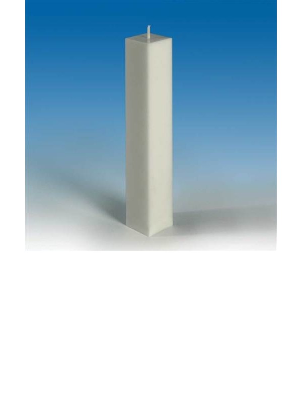 KVADER- enodelni kalup za sveče  38 x 220 mm