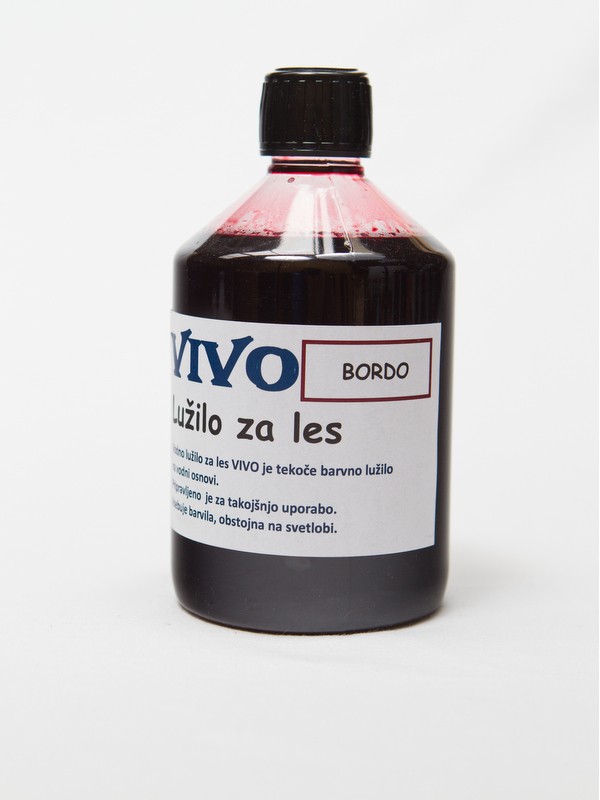 VIVO water-based wood treatment BORDEAUX 500 ml