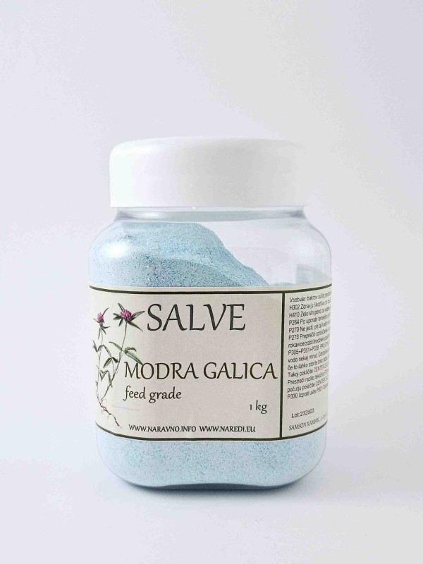 MODRA GALICA feed grade 06mm 1000 g