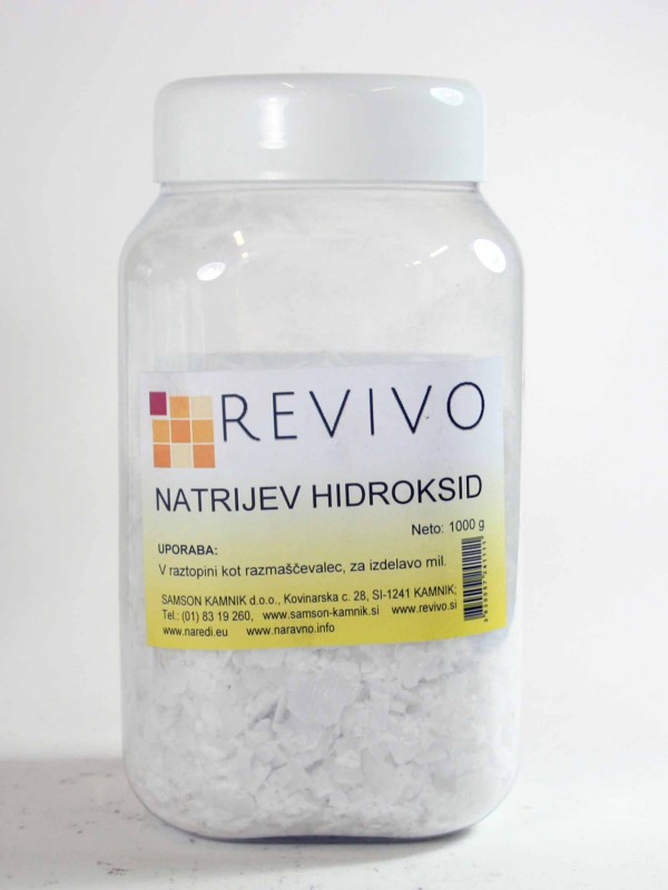 SODIUM HYDROXIDE NaOH 1Kg