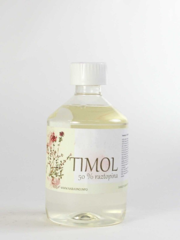 TIMOL 50 % raztopina 500 ml