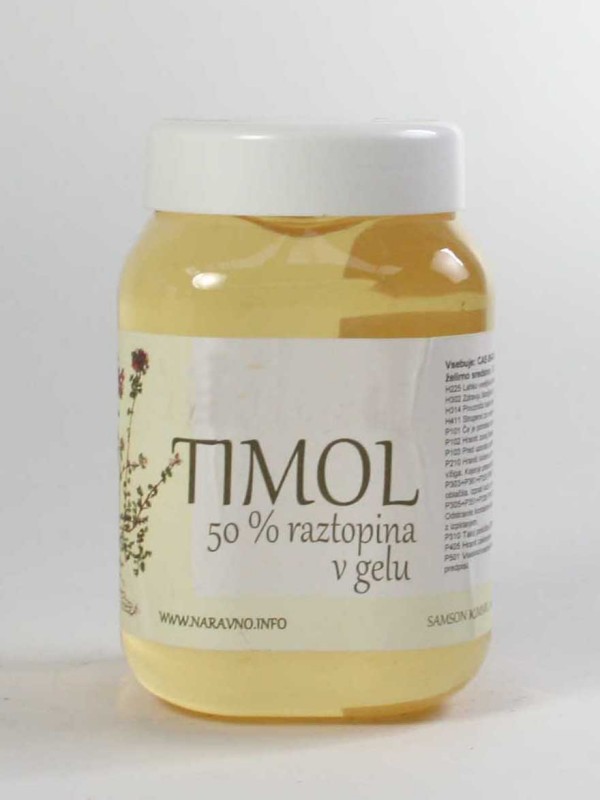 TIMOL 50 % raztopina v GELU 1 l