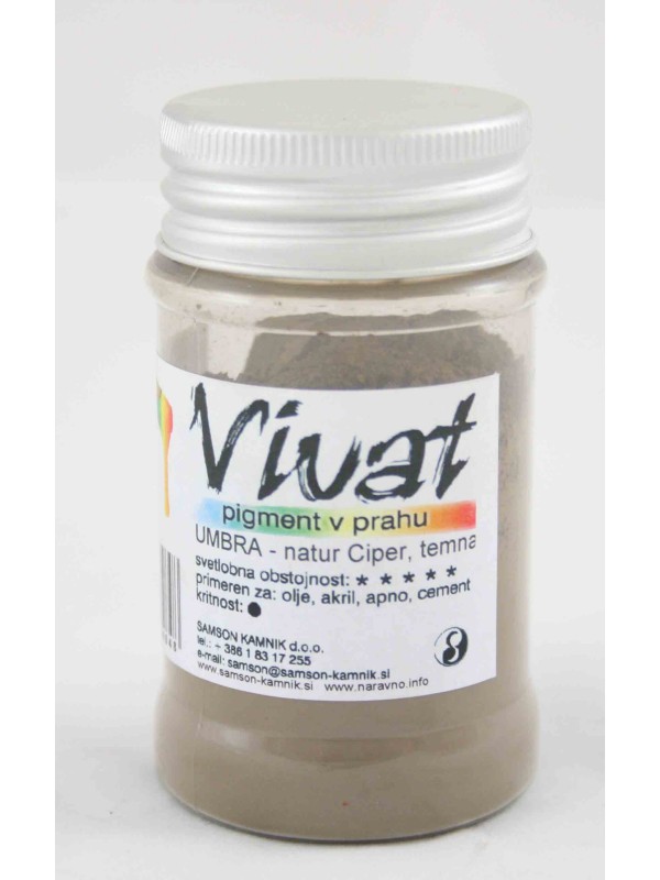 VIVAT Umber natural dark from Cyprus 50 g