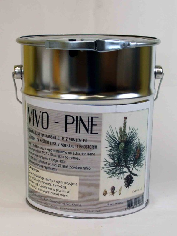 VIVO PINE oil for interior surfaces 5L