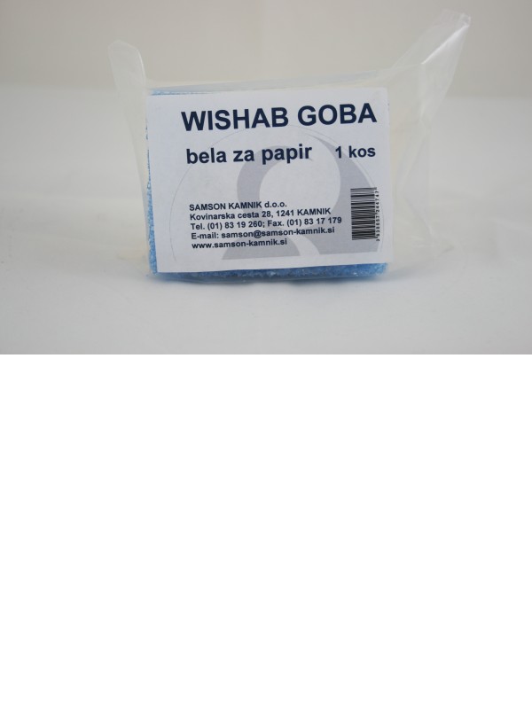 WISHAB PAPER SPONGE white, hard